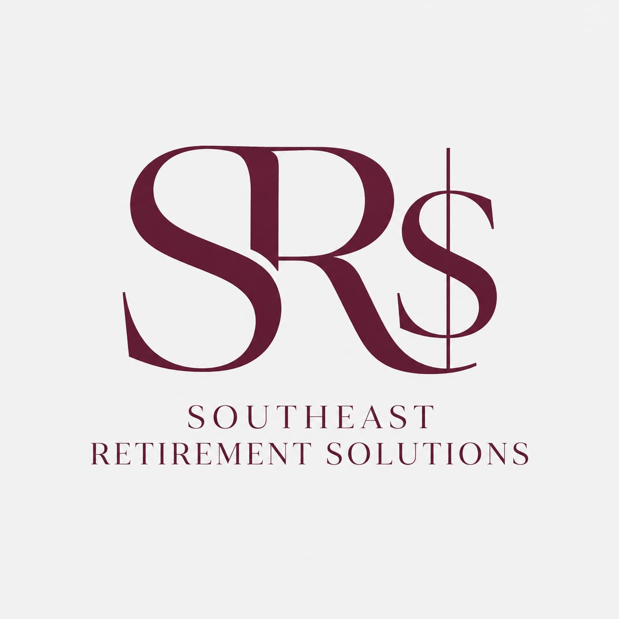 The SR$ monogram above the Southeast Retirement Solutions wordmark.